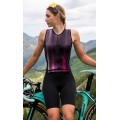 Lady Ergo Suit Zeitfahranzug Damen schwarz/pink (E21-4000)
