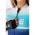ALE BLEND LADY Radtrikot Damen kurzarm blau/türkis
