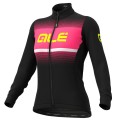 Alé BLEND LADY Radtrikot Damen langarm schwarz/neonpink Alé BLEND LADY Radtrikot Damen langarm schwarz/neonpink