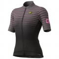 ALE BULLET LADY Radtrikot Damen kurzarm schwarz/pink ALE BULLET LADY Radtrikot Damen kurzarm schwarz/pink