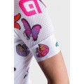 ALE BUTTERFLY LADY Radtrikot Damen kurzarm weiß ALE BUTTERFLY LADY Radtrikot Damen kurzarm weiß