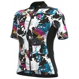 ALE CHIOS LADY Radtrikot Damen kurzarm weiß