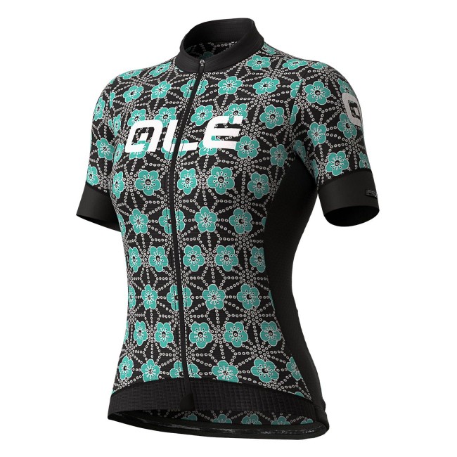 ALE GARDA LADY Radtrikot Damen kurzarm schwarz/celeste ALE GARDA LADY Radtrikot Damen kurzarm schwarz/celeste