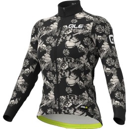 ALE LAS VEGAS Damen Radtrikot langarm schwarz