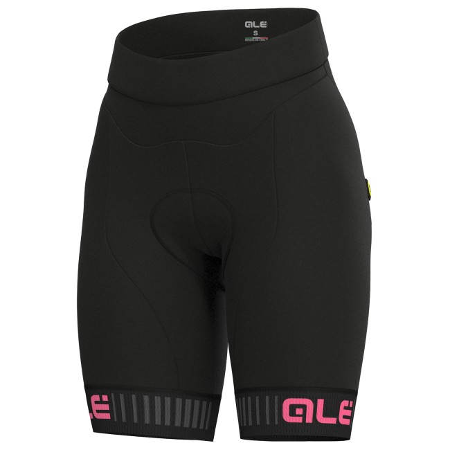 ALE TRAGUARDO Radhose Damen kurz schwarz/pink ALE TRAGUARDO Radhose Damen kurz schwarz/pink