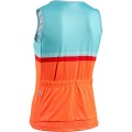 LISCIA Radtrikot Damen ärmellos orange/celeste (E20-4120) LISCIA Radtrikot Damen ärmellos orange/celeste (E20-4120)