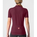 ANIMA 3-Radtrikot Damen kurzarm bordeaux