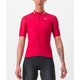 PEZZI Radtrikot Damen kurzarm rot (persian red)