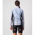 SQUADRA STRETCH W JACKET-Damen Fahrrad Windjacke silber-grau