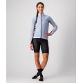 SQUADRA STRETCH W JACKET-Damen Fahrrad Windjacke silber-grau