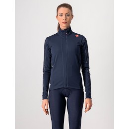 TRANSITION W JACKET-Damen Fahrrad Winterjacke blau/bronze
