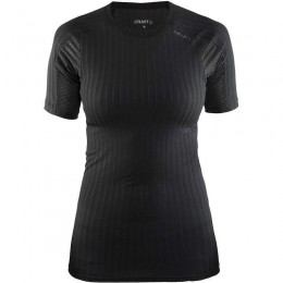 Active Extreme 2.0 Roundneck Damen-kurzarm-Unterhemd schwarz (1904490-9999)