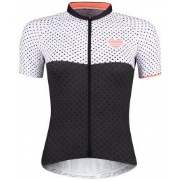 POINTS Radtrikot Damen kurzarm schwarz/weiß (9001319)