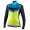 Asfalto Lady Jkt Damen Fahrrad Winterjacke dunkelblau/gelbgrün/türkis (I22-4200)