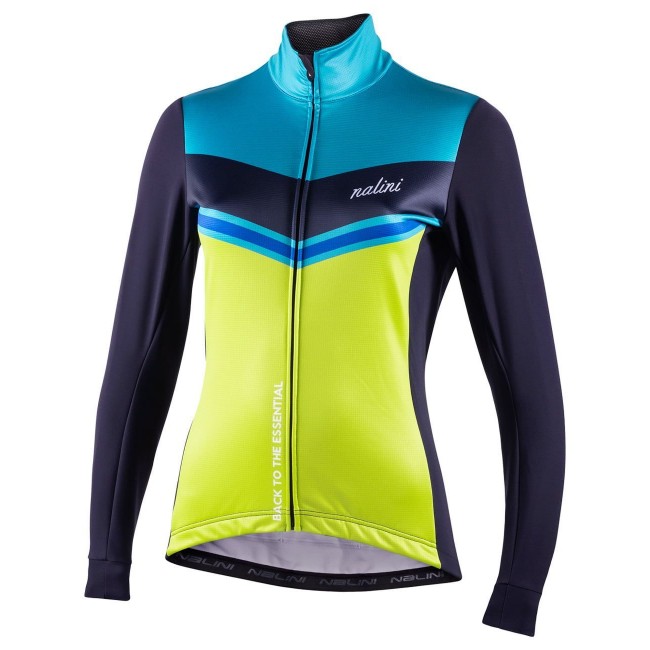 Asfalto Lady Jkt Damen Fahrrad Winterjacke dunkelblau/gelbgrün/türkis (I22-4200) Asfalto Lady Jkt Damen Fahrrad Winterjacke dunkelblau/gelbgrün/türkis (I22-4200)