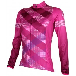 PRO SAIPH Radtrikot Damen langarm rosa (I17-4700)