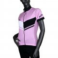 Fabulosa Lady Jersey Radtrikot Damen kurzarm rosé (E23-5600)