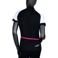 Fabulosa Lady Jersey Radtrikot Damen kurzarm schwarz/pink (E23-5700)