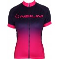Horizon Lady Jersey Radtrikot Damen kurzarm pink/schwarz (E22-5750)
