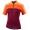 Lady Country Jersey MTB Trikot Damen kurzarm bordeaux rot/orange (E21-4110)