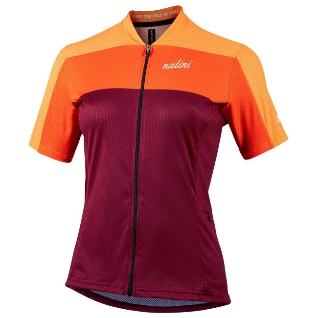 Lady Country Jersey MTB Trikot Damen kurzarm bordeaux rot/orange (E21-4110) Lady Country Jersey MTB Trikot Damen kurzarm bordeaux rot/orange (E21-4110)