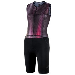 Lady Ergo Suit Zeitfahranzug Damen schwarz/pink (E21-4000)