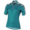 LAKE PLACID 1932 MTB Radtrikot Damen kurzarm türkis (E20-4200) LAKE PLACID 1932 MTB Radtrikot Damen kurzarm türkis (E20-4200)