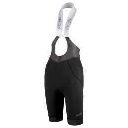 New Lady Venture Trägerhose Damen kurz schwarz (E22-4000)