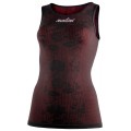 Seamless Lady Tank Funktionsunterhemd Damen ärmellos schwarz/rot (E22-4000)