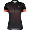 Gravel Contessa Sign. Radtrikot Damen kurzarm schwarz/orange (280170)