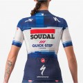 Soudal Quick-Step 2023 Competizione Radtrikot Damen kurzarm-Radsport-Profi-Team Soudal Quick-Step 2023 Competizione Radtrikot Damen kurzarm-Radsport-Profi-Team