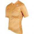FLARE Radtrikot Damen kurzarm gold