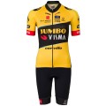 TEAM JUMBO-VISMA 2023 Radtrikot Damen kurzarm-Radsport-Profi-Team TEAM JUMBO-VISMA 2023 Radtrikot Damen kurzarm-Radsport-Profi-Team