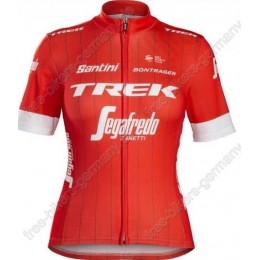 Trek Segafredo Damen Trägerhosen Sets 2018 Rot Radtrikot Kaufen