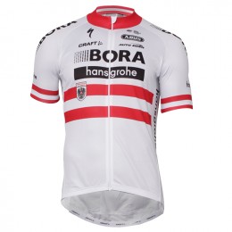 2017-2018 Bora Hansgrohe Österreichischer Meister Radtrikot Satz Kurzarm Radtrikot Kaufen