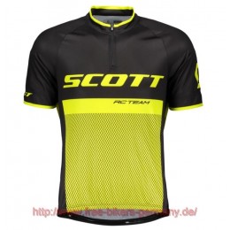 2018 Scott RC TEAM 20 sulphur gelb Fahrradbekleidung Radtrikot Satz Kurzarm Radtrikot Kaufen