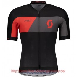 2018 Scott RC PREMIUM fiery rot Fahrradbekleidung Radtrikot Satz Kurzarm Radtrikot Kaufen