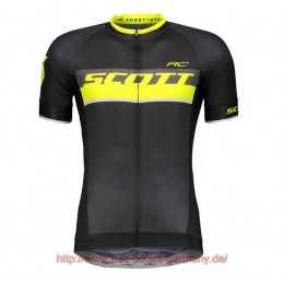 2018 Scott RC PRO sulphur gelb Fahrradbekleidung Radtrikot Satz Kurzarm Radtrikot Kaufen