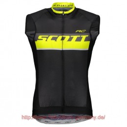 2018 Scott RC PRO sulphur gelb ärmelloses Trikot Radtrikot Kaufen