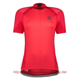 2018 Scott ENDURANCE 20 melon rot Damen Fahrradbekleidung Radtrikot Satz Kurzarm Radtrikot Kaufen