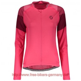 2018 Scott ENDURANCE 20 azalea pink Damen Fahrradtrikot Langarm Radtrikot Kaufen