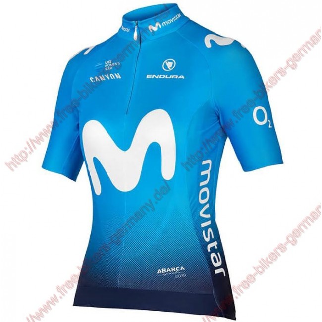 Radsport MOVISTAR TEAM 2018 Damen Trikot Kurzarm Radtrikot Kaufen Radsport MOVISTAR TEAM 2018 Damen Trikot Kurzarm Radtrikot Kaufen