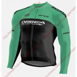 Radsport 2018 Orbea Factory Team Skoda Trikot Langarm Radtrikot Kaufen