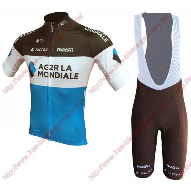 Radsport Ag2r La Mondiale 2018 Team Radbekleidung Satz Trikot Kurzarm+Trägerh Radtrikot Kaufen Radsport Ag2r La Mondiale 2018 Team Radbekleidung Satz Trikot Kurzarm+Trägerh Radtrikot Kaufen