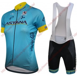 Radsport Astana 2018 Damen Radbekleidung Satz Trikot Kurzarm+Trägerh Radtrikot Kaufen