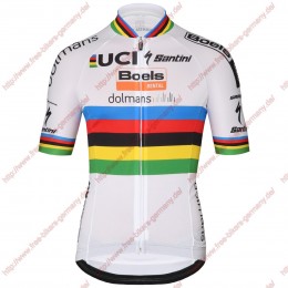 Radsport Boels Dolmans 2018 World Champion Trikot Kurzarm Radtrikot Kaufen