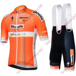 Radsport Boels Dolmans 2018 Team Radbekleidung Satz Trikot Kurzarm+Trägerh Radtrikot Kaufen