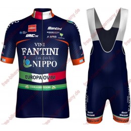 Radsport Nippo-Vini Fantini-Europa Ovini 2018 Radbekleidung Satz Trikot Kurzarm+Trägerh Radtrikot Kaufen