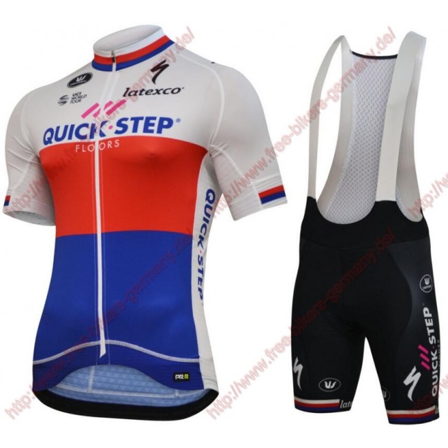 Radsport Quick Step Floors 2018 Czech champion Radbekleidung Satz Trikot Kurzarm+Trägerh Radtrikot Kaufen Radsport Quick Step Floors 2018 Czech champion Radbekleidung Satz Trikot Kurzarm+Trägerh Radtrikot Kaufen