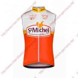 Radsport SAINT MICHEL AUBER 93 Windstopper ärmelloses Trikot Kurz Radtrikot Kaufen